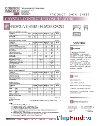 Datasheet CGOV3S3 manufacturer Connor-Winfield