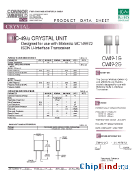 Datasheet CW49-2G manufacturer Connor-Winfield