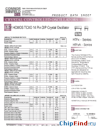 Datasheet HTF65A manufacturer Connor-Winfield