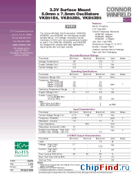 Datasheet VKA53A5 manufacturer Connor-Winfield