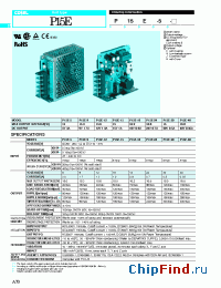 Datasheet ADA1000F-24 manufacturer COSEL