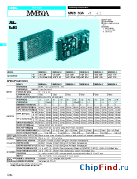 Datasheet DAS50F24 manufacturer COSEL
