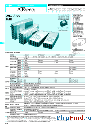 Datasheet LCA10S-5 manufacturer COSEL