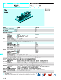 Datasheet LCA50S-36 manufacturer COSEL
