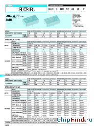 Datasheet SUW61212 manufacturer COSEL