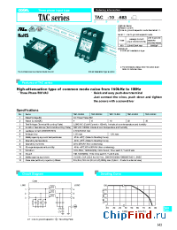 Datasheet TAC-06-683 manufacturer COSEL