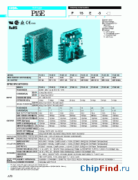 Datasheet ZW31215 производства COSEL