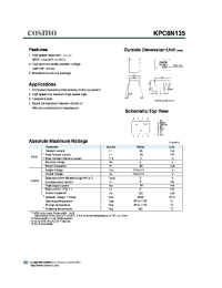 Datasheet KPC6N135 manufacturer COSMO