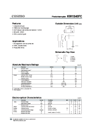 Datasheet KW1S40FC manufacturer COSMO