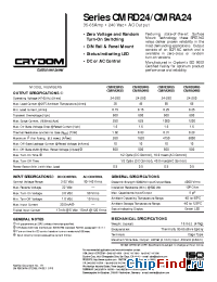 Datasheet CMRD22435 manufacturer Crydom