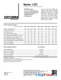 Datasheet D2D7A manufacturer Crydom