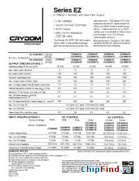 Datasheet EZ240A12 manufacturer Crydom