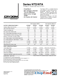 Datasheet NTA2410 manufacturer Crydom