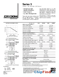 Datasheet S3012A manufacturer Crydom