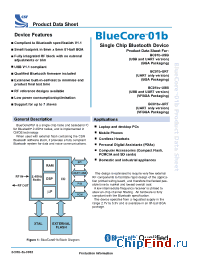 Datasheet BC01b-URT manufacturer CSR