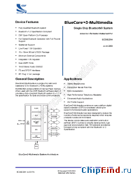 Datasheet BC358239A-NN-E4 manufacturer CSR