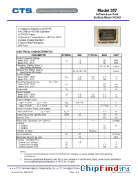 Datasheet 357LA3C manufacturer CTS
