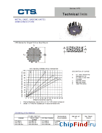 Datasheet HP3-T03-33U manufacturer CTS