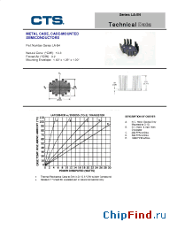 Datasheet LAIC3B4U manufacturer CTS