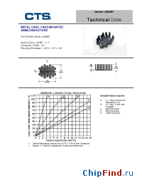 Datasheet LB66B1-76U manufacturer CTS