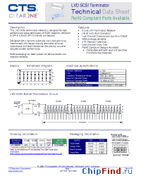 Datasheet RT1300B6 manufacturer CTS