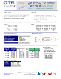 Datasheet RT1723B6 manufacturer CTS