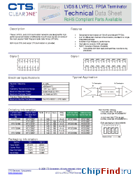 Datasheet RT1725B6 manufacturer CTS