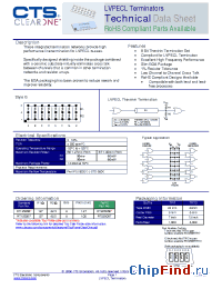 Datasheet RT2250B6 manufacturer CTS