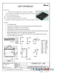 Datasheet IM21400 manufacturer Cyntec