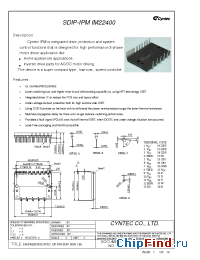 Datasheet IM22400 manufacturer Cyntec