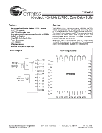 Datasheet CY23020LFI-3 manufacturer Cypress