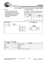 Datasheet CY2304NZZC-1 manufacturer Cypress