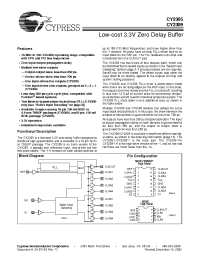 Datasheet CY2309SC-1T производства Cypress