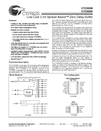 Datasheet CY23S05 manufacturer Cypress