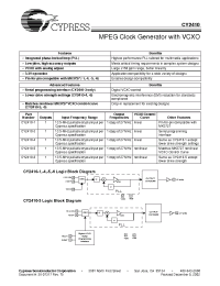 Datasheet CY2410 manufacturer Cypress