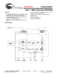 Datasheet CY3LV010-10JC manufacturer Cypress