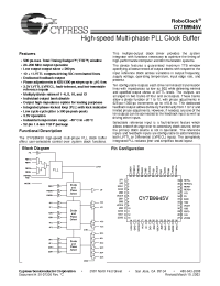 Datasheet CY7B9945V-2 manufacturer Cypress
