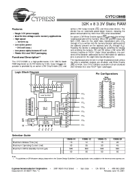 Datasheet CY7C1399B производства Cypress