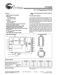 Datasheet CY7C235A-18PC производства Cypress