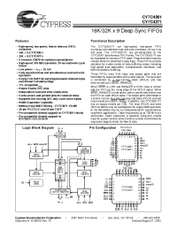 Datasheet CY7C4261-10JC manufacturer Cypress