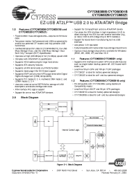 Datasheet CY7C68301B-56LFXC производства Cypress