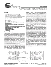 Datasheet CY7C9689A manufacturer Cypress