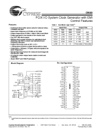 Datasheet IMIC9530CYT manufacturer Cypress