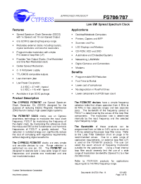 Datasheet IMIFS787BZB manufacturer Cypress