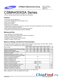 Datasheet CSMA4001XSA manufacturer Cystech