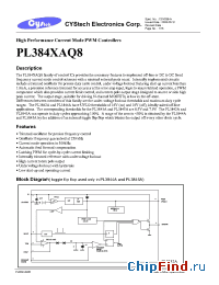 Datasheet PL384XAQ8 manufacturer Cystech