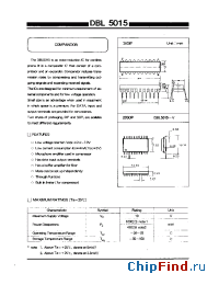 Datasheet DBL5015 manufacturer Daewoo