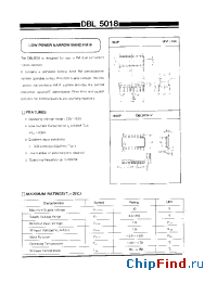 Datasheet DBL5018 производства Daewoo