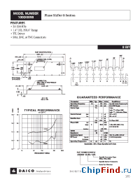 Datasheet 100D0898-60MHZ-TNC manufacturer DAICO