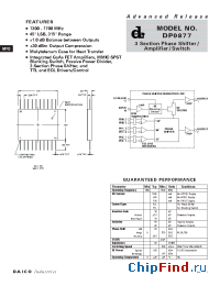 Datasheet DP0877 manufacturer DAICO